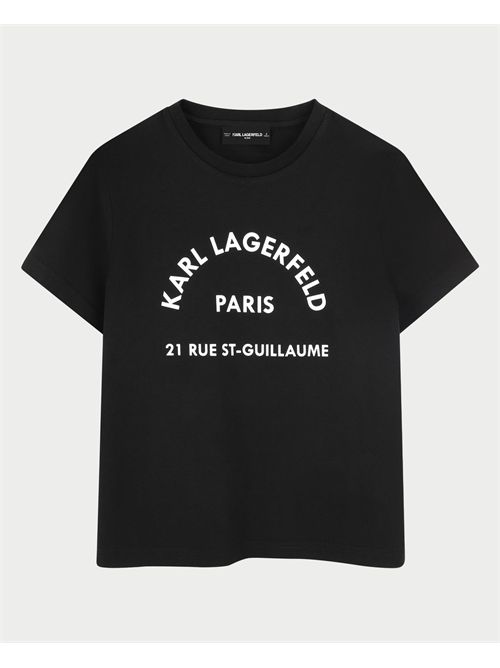 T-shirt ras du cou Karl Lagerfeld pour enfant KARL LAGERFELD | Z3043909B